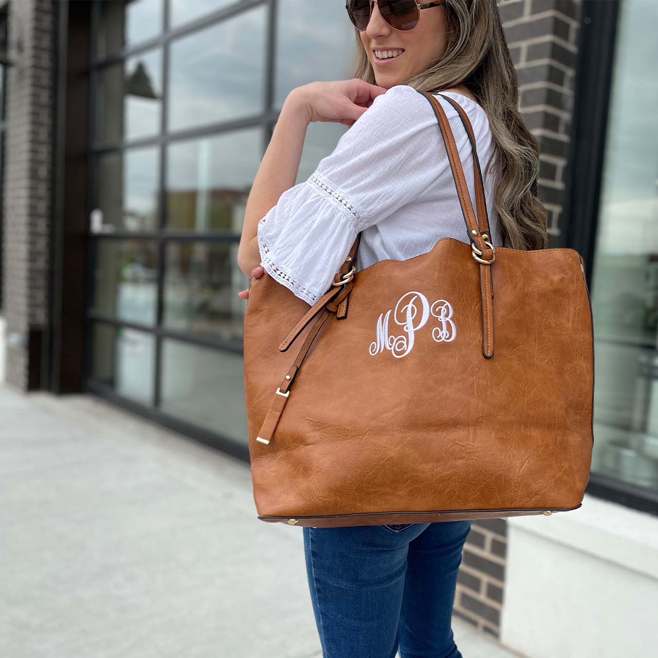 Monogrammed Purse Tote